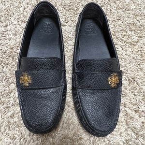 Tory Burch Black Kira Driving Loafers